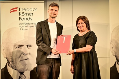 Fotos von der Urkundenübergabe der Theodor Körner Preise 2022