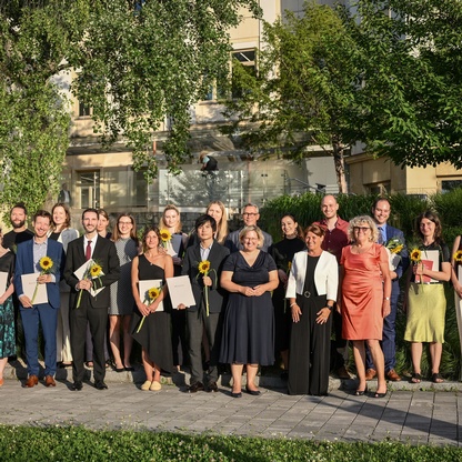 Gruppenfotos Theodor K&ouml;rner Preisverleihung &copy; Theodor K&ouml;rner Fonds / Christopher Glanzl